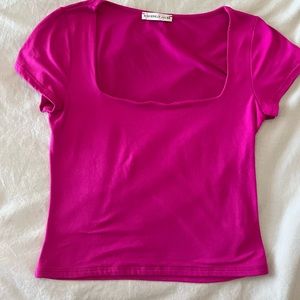 SINCERELY JULES Womens Pink Top